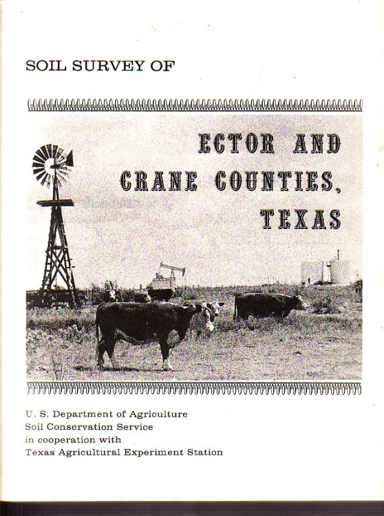 Soil Survey Of Ector And Crane Counties, Texas