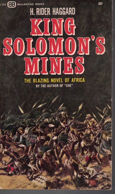 King Solomon's Mines - Ballantine X 733