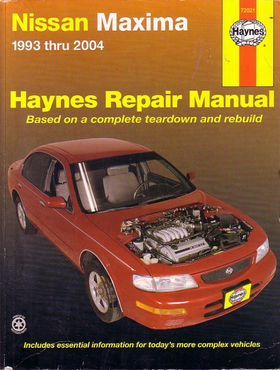 Nissan Maxima 1993 Thru 2004