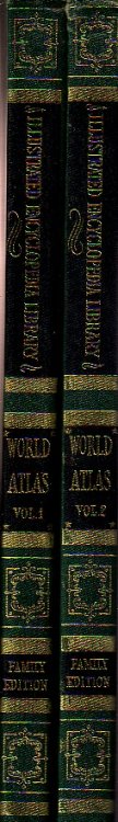 Hammond Illustrated Family World Atlas; Vols 1 & 2