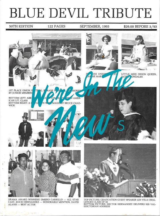 We're In The News Presido High School, Tribute 1993