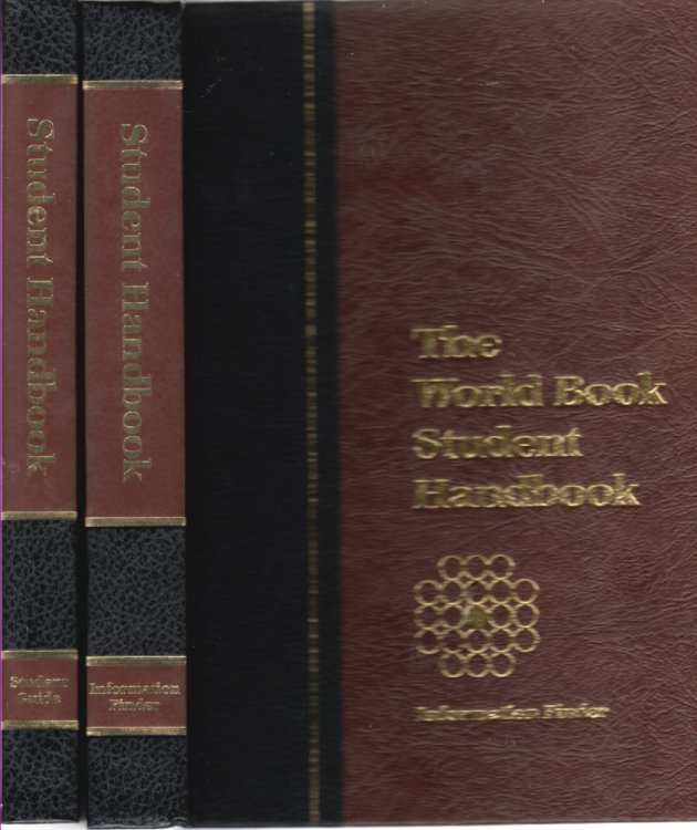 The World Book Student Handbook Information Finder & Student Guide Two Volume Set