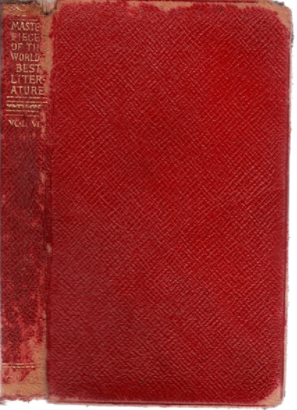 Image for Master Pieces of the World's Best Literature Volume VIII, Shelley to Zola Master Pieces of the World's Best Literature Volume VIII, Shelley to Zola
