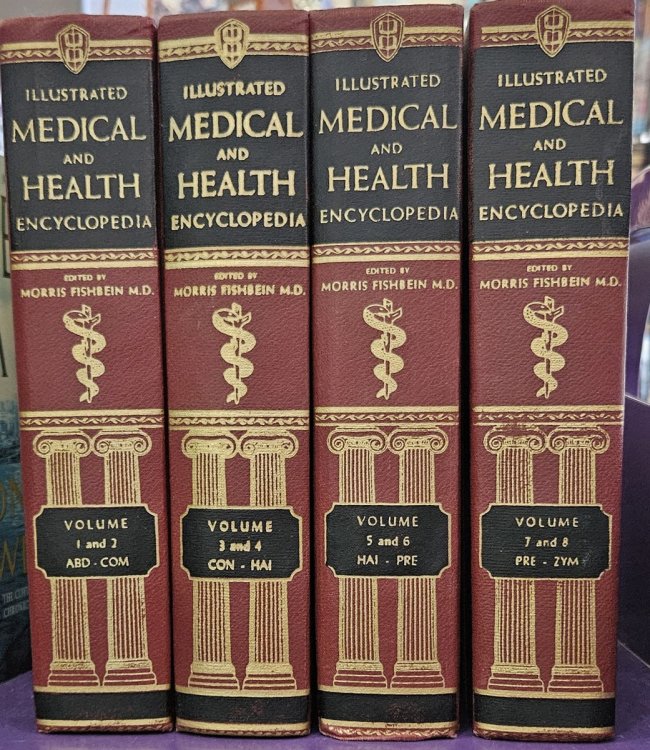 Illustrated Medical and Health Encyclopedia 8 Volumes in 4 Books