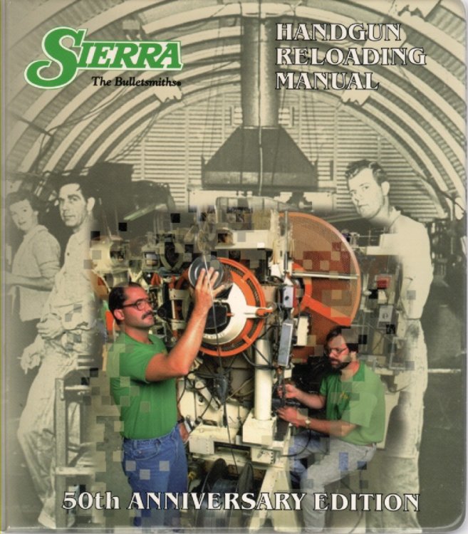 Sierra Handgun Reloading Manual 50th Anniversary Edition