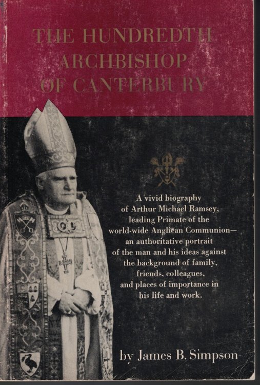 Image for Hundredth Archbishop Of Canterbury Hundredth Archbishop Of Canterbury