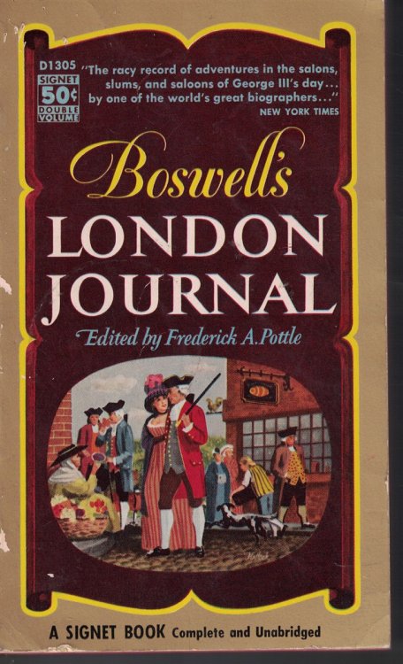 Boswell's London Journal