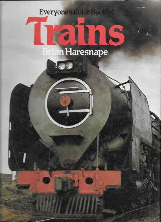 Everyone's Color Book Of Trains