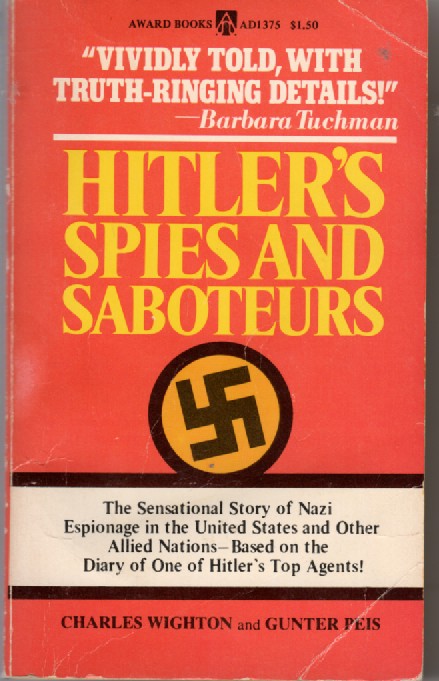 Hitler's Spies And Saboteurs