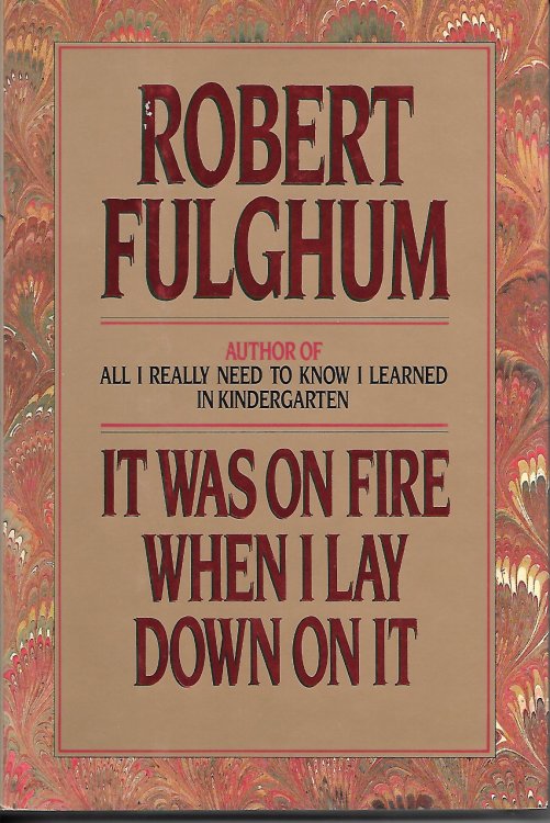 It Was On Fire When I Lay Down On It