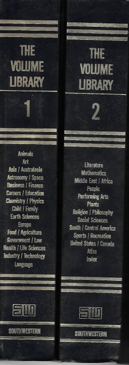The Volume Library A Modern Authoritative Reference for Home and School Use [Two Volume Set]