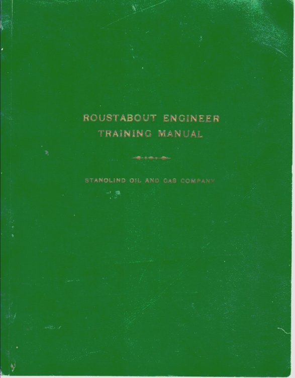 Roustabout Engineer Training Manual