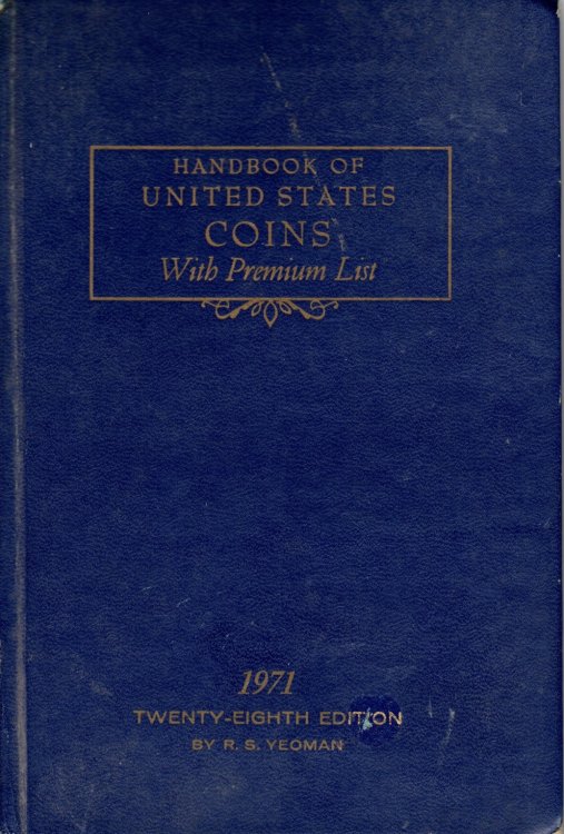 1971 Handbook of United States Coins with Premium List