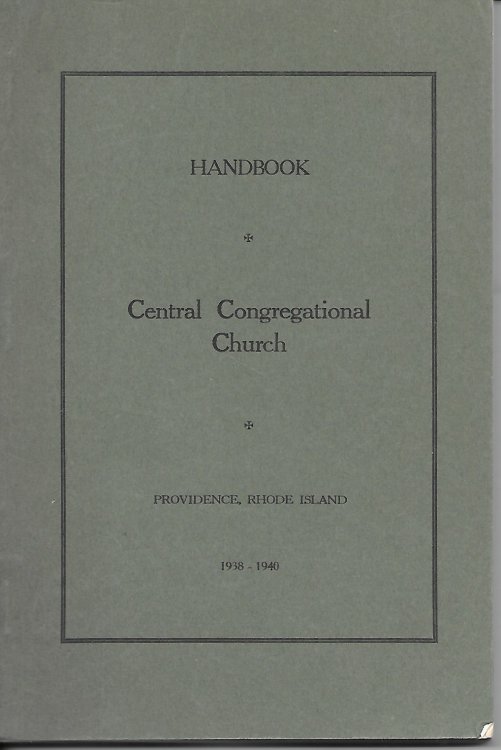 Central Congregational Church Handbook