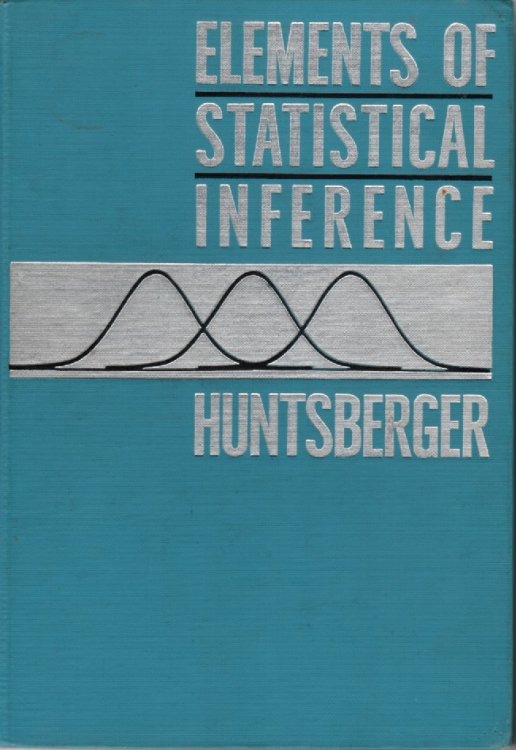 Elements of Statistical Inference