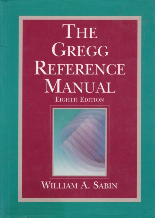 The Gregg Reference Manual