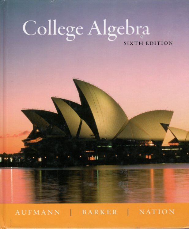College Algebra