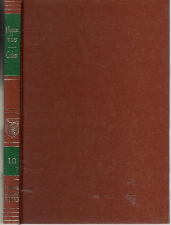 Hippocrates Galen Volume 10