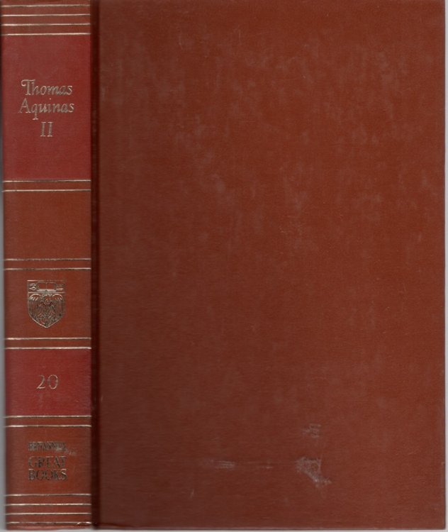 Thomas Aquinas The Summa Theologica of Saint Thomas Aquinas Volume 2