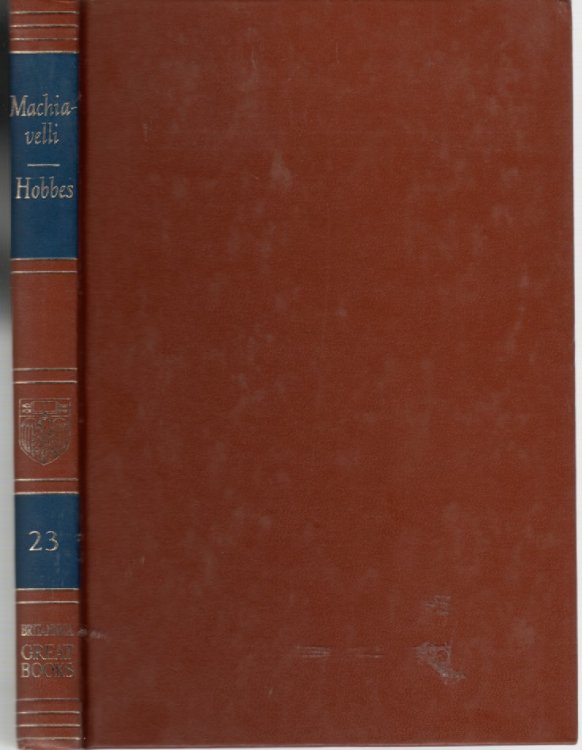 Machiavelli, Hobbes; Volume 23