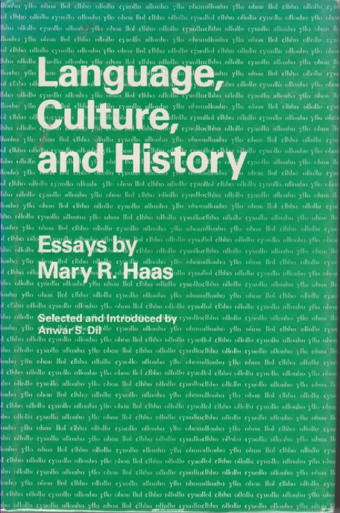 Language, Culture, And History