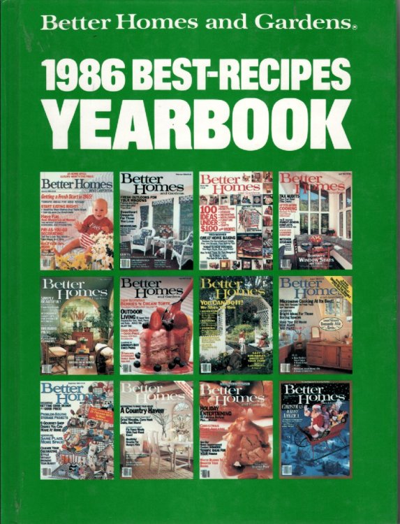 1986 Best Recipes Yearbook