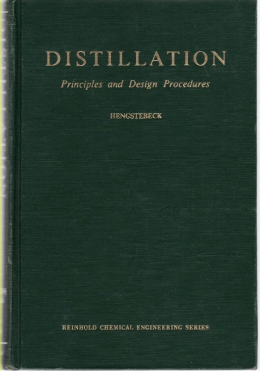 Distillation Principles and Design Procedures