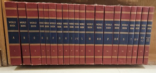 The World Book Encyclopedia In Nineteen Volumes and Reading and Study Guide