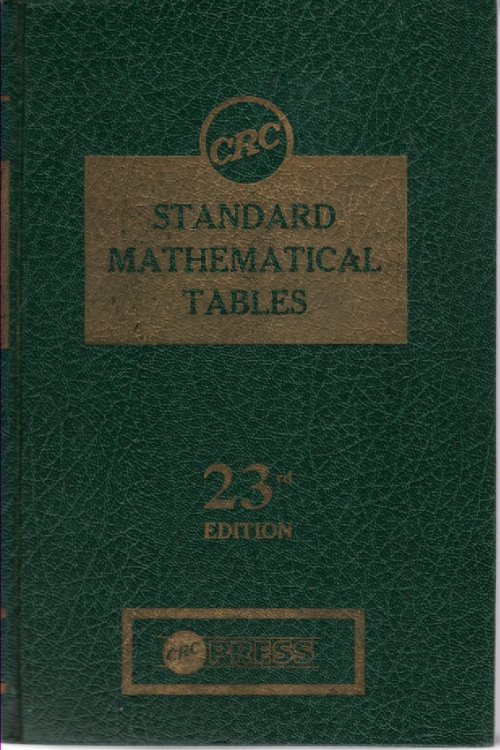 Standard Mathematical Tables