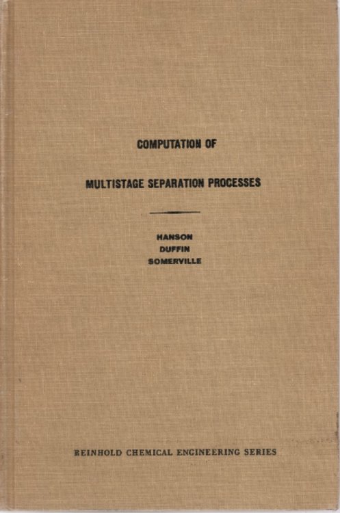 Computation of Multistage Separation Processes