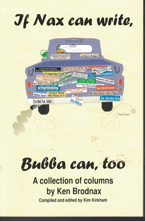 If Nax Can Write, Bubba Can, Too
