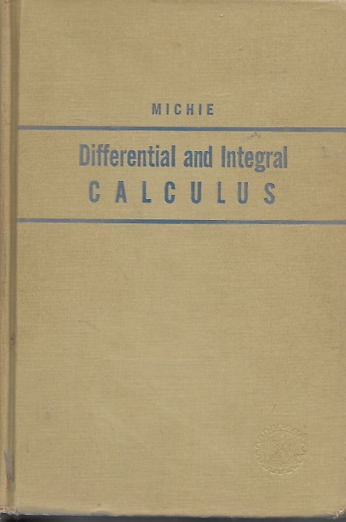 Differential And Integral Calculus