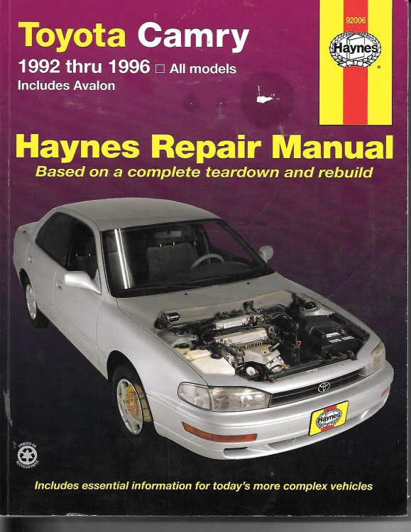 Toyota Camry Automotive Repair Manual