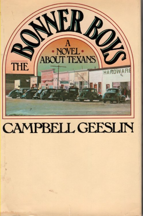 The Bonner Boys A Novel about Texans