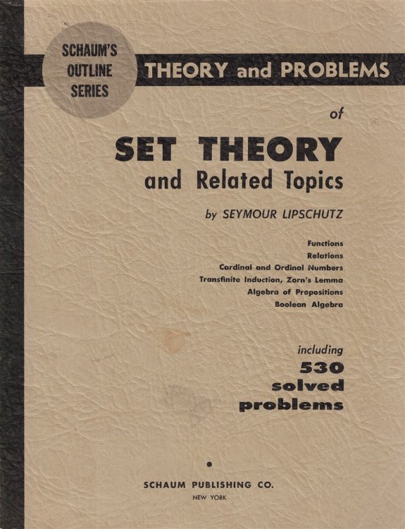 Set Theory And Related Topics Theory and Problems