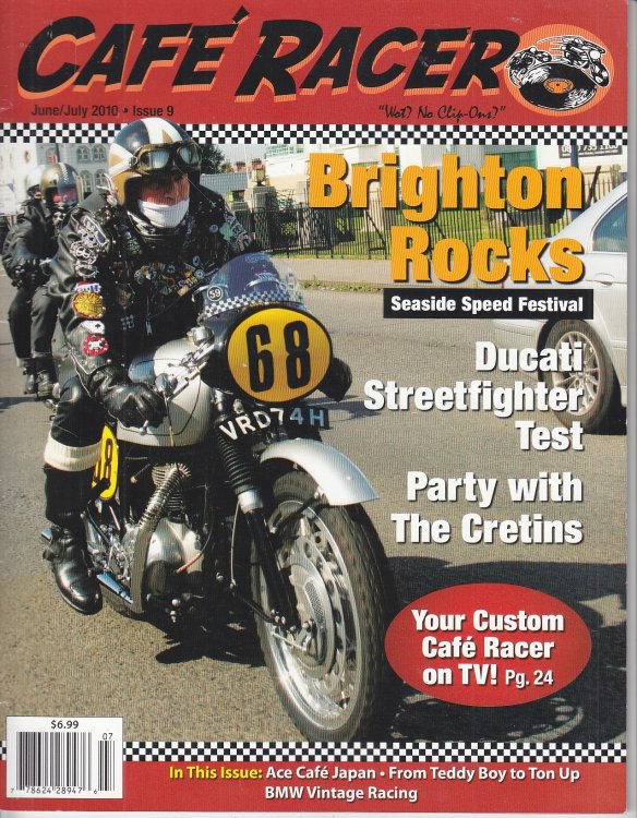 Cafe Racer June / July 2010 Issue 9 Brighton Rocks