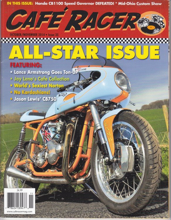 Cafe Racer Magazine October/november 2014, Issue 35
