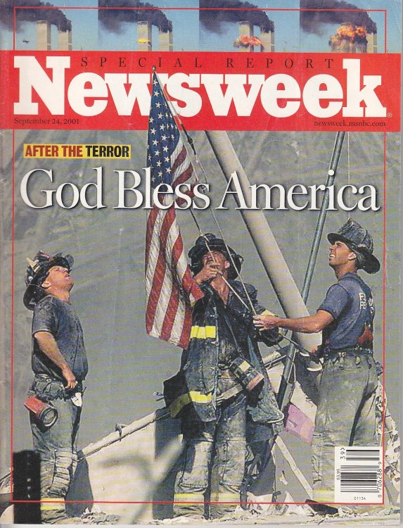 Newsweek Magazine September 24, 2001 - God Bless America Volume CXXXIII No. 13