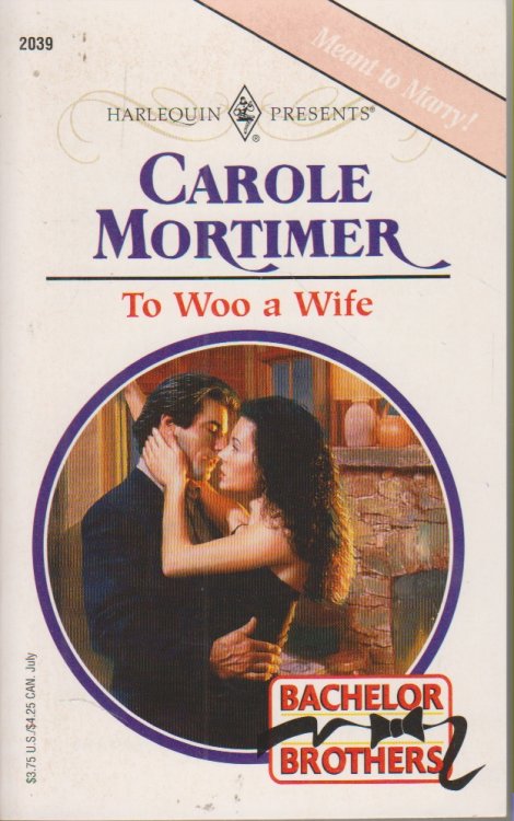 To Woo a Wife Bachelor Brothers