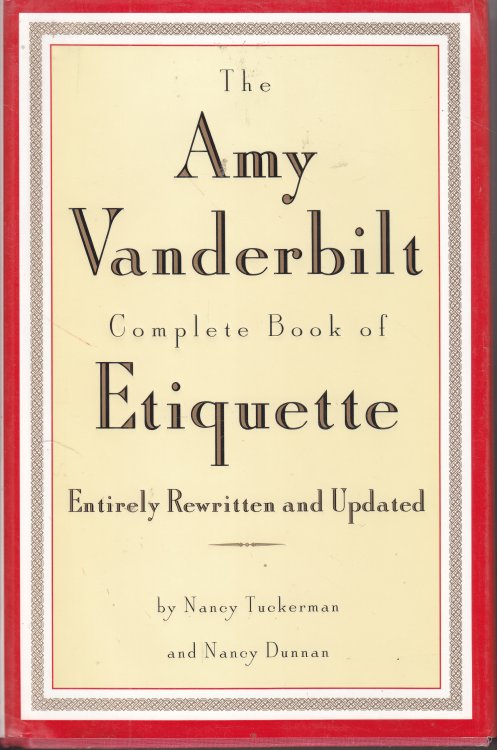 The Amy Vanderbilt Complete Book of Etiquette