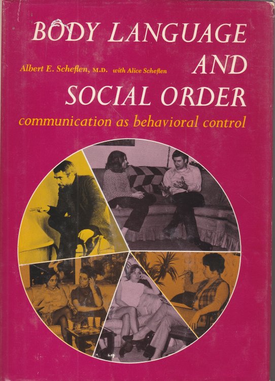 Body Language and the Social Order Communication As Behavioral Control