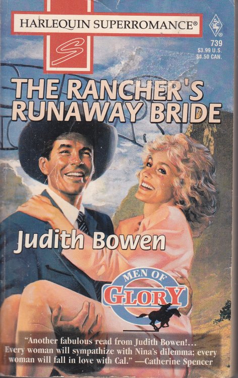 The Rancher's Runaway Bride Men of Glory