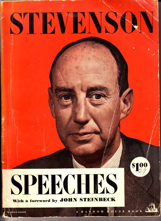 Stevenson Speeches of Adlai Stevenson