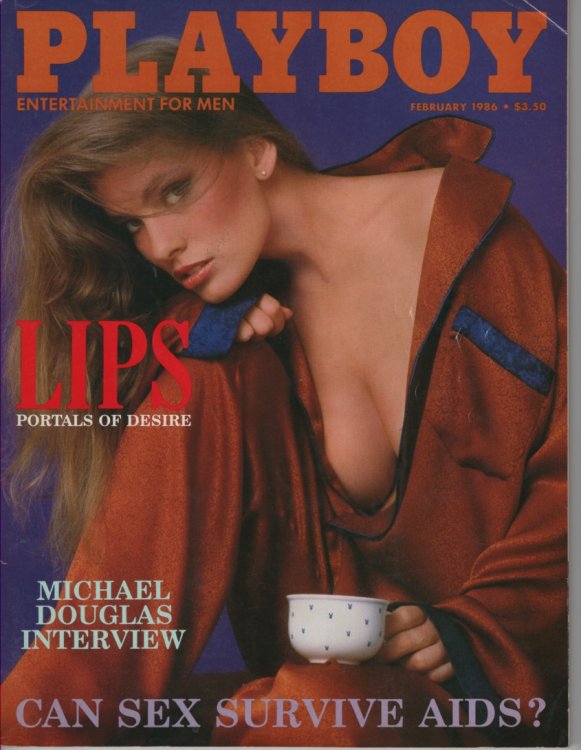 Playboy Magazine, Entertainment for Men Volume 33 Number 2 February 1986