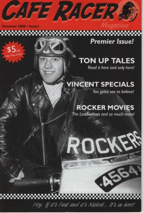 Cafe Racer Summer 2008, Issue 1 Premier Issue