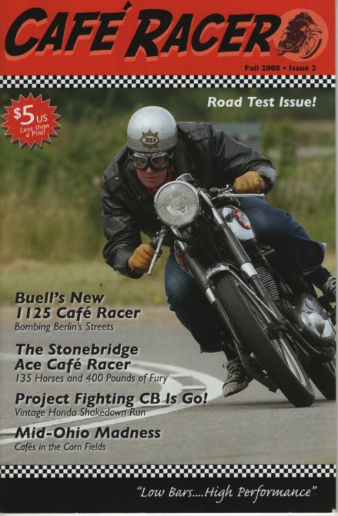 Cafe Racer, Fall 2008 Issue 2 Road Test Issue