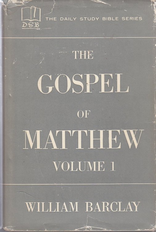 The Gospel of Matthew, Vol. 1