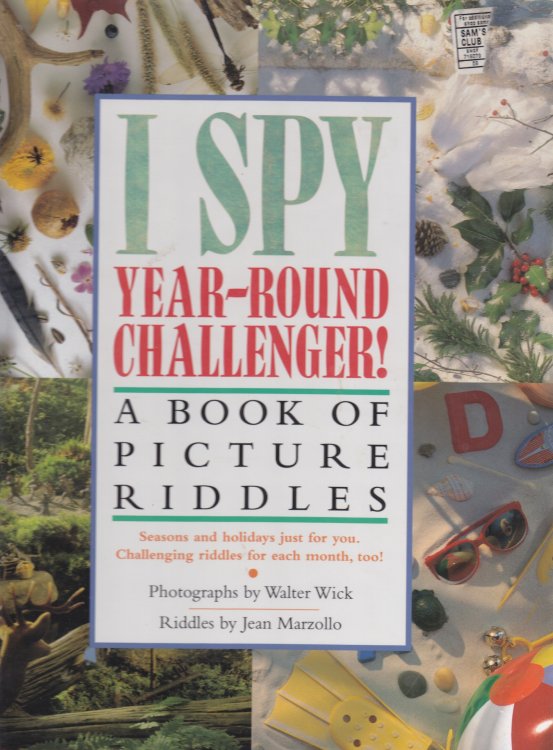 I Spy Year-Round Challenger! A Book of Picture Riddles