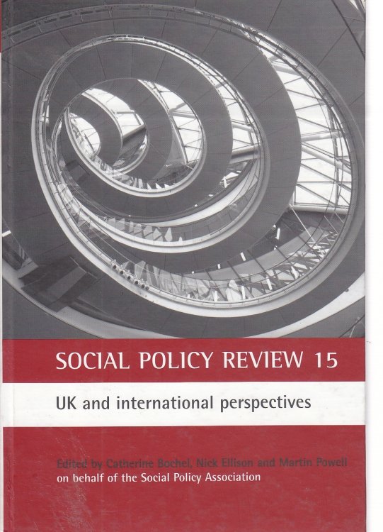 Social Policy Review 15 UK and International Perspectives