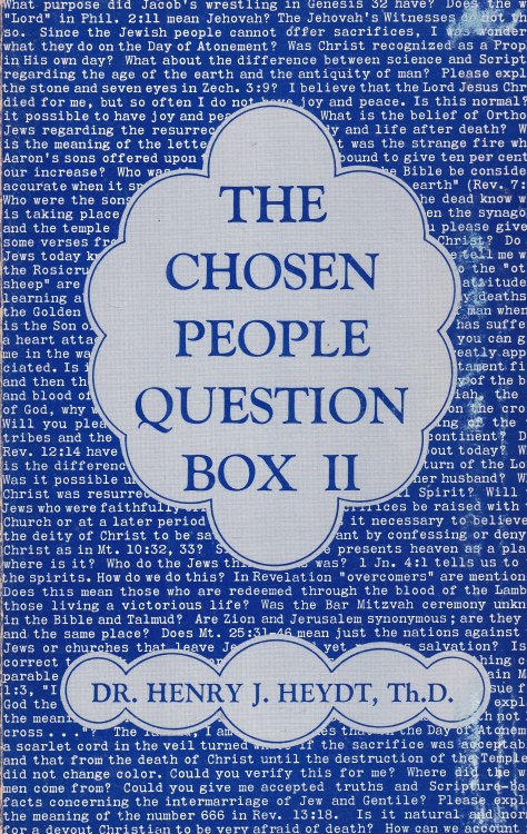 The Chosen People Question Box II